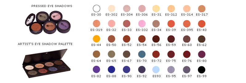 ben nye - pressed eye shadows and palettes